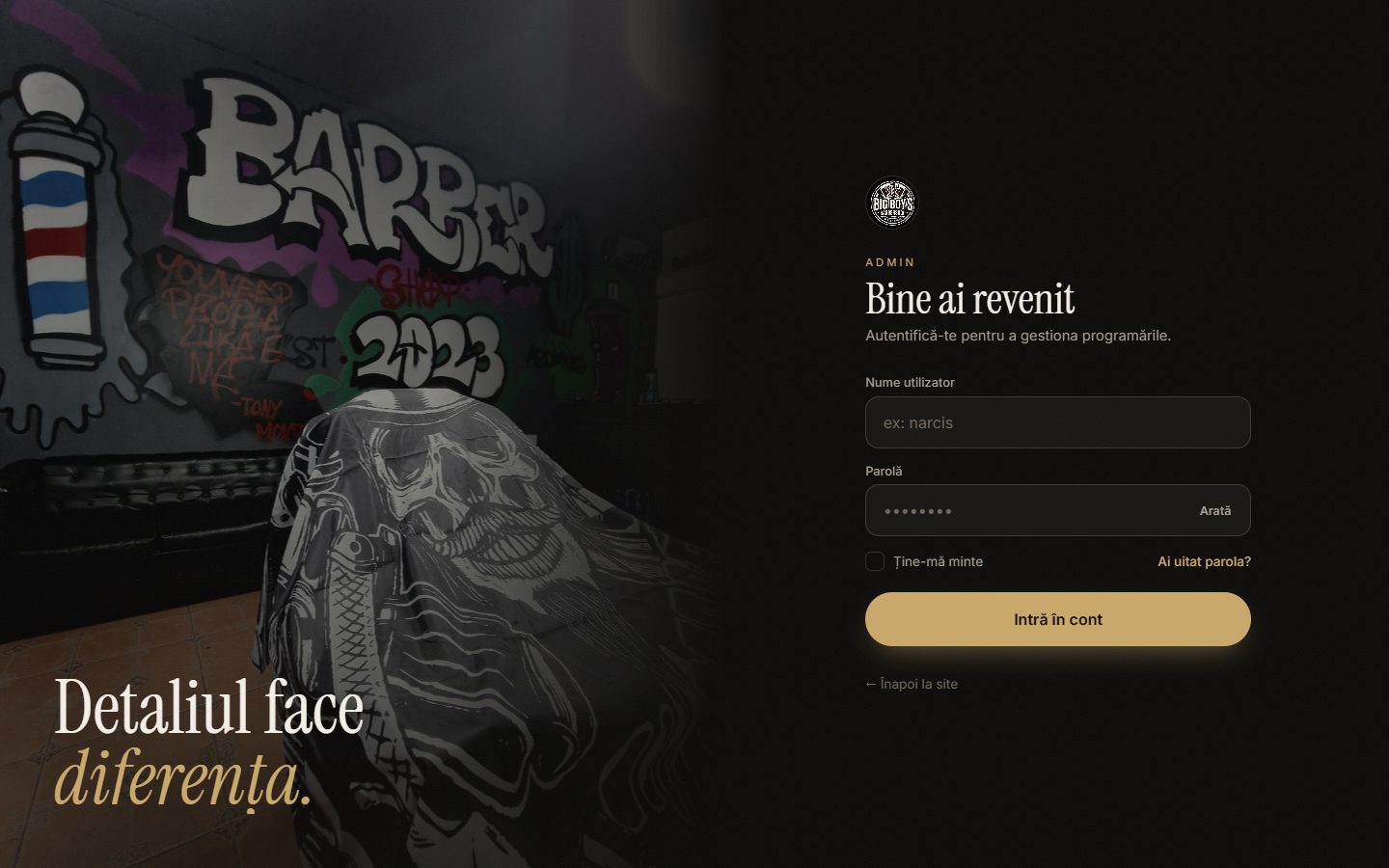 Big Boys Barbershop — a doua captură